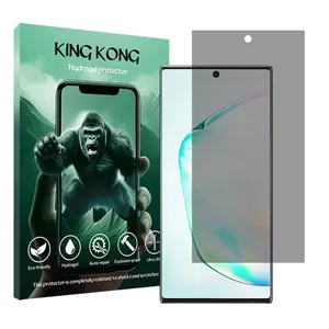 King Kong Tough model privacy screen protector suitable for Samsung Galaxy Note 10 Plus 5G mobile phone