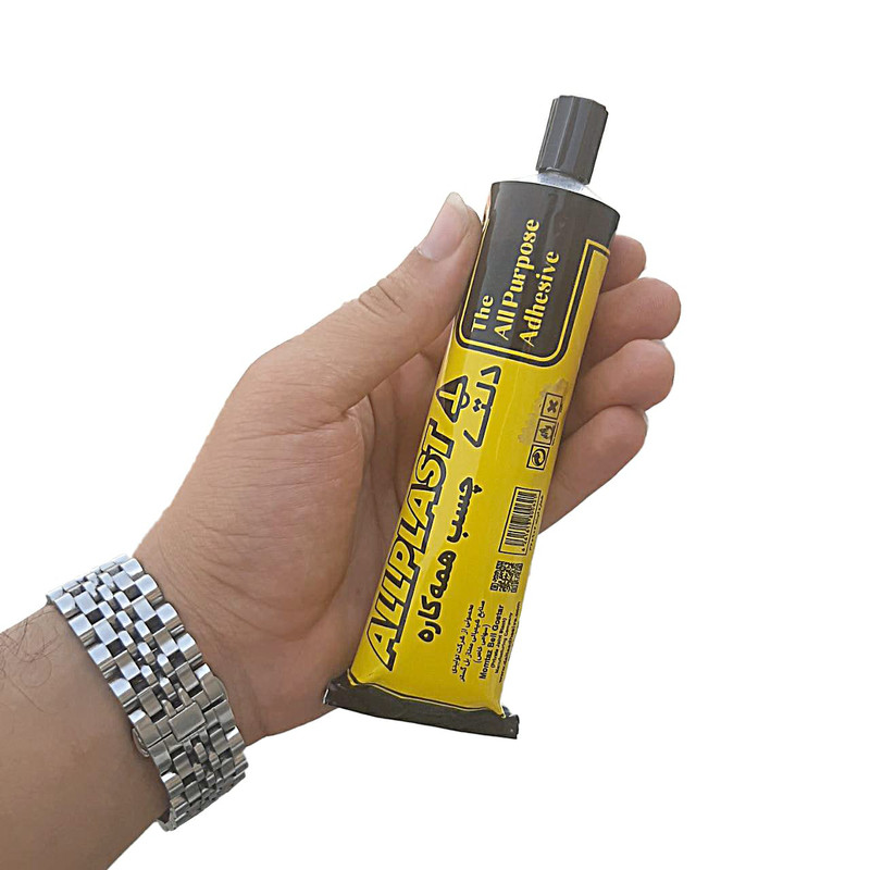 چسب همه کاره دلتا مدل Allplast حجم 100 میلی لیتر