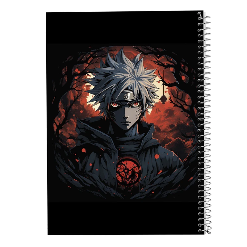 دفتر ژورنال نویسی 50 برگ مدوپد مدل نقطه ای طرح Naroto کد DF11432