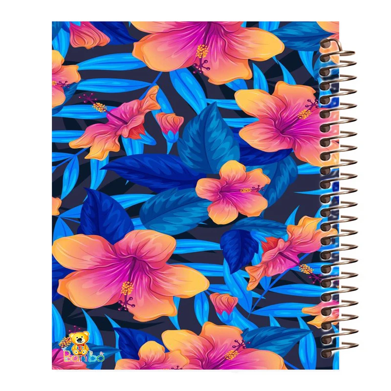 دفتر نقاشی 50 برگ بانیبو مدل گل کد 188