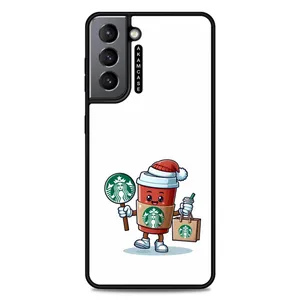 AKAM AMC-WSGS21-STARBUCKS-32 Cover For Samsung Galaxy S21