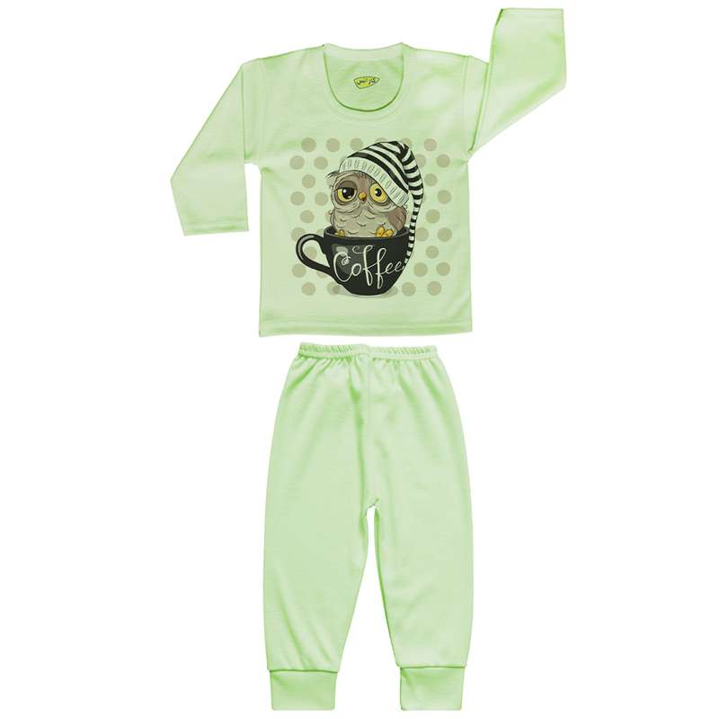 ست تی شرت و شلوار نوزادی کارانس مدل SBSG-3173