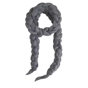 شال گردن بافتنی زنانه مدل پشمی روسی