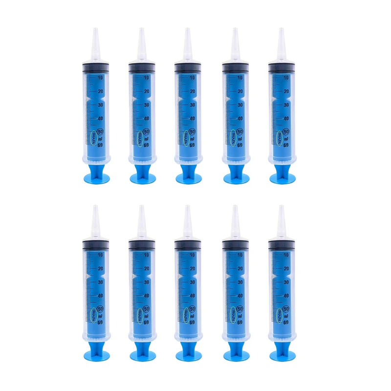 سرنگ تغذیه حیوانات مدل 60cc بسته 10 عددی