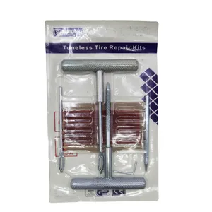 کیت پنچرگیری لاستیک خودرو سیموند مدل YP-015 مجموعه 15 عددی 