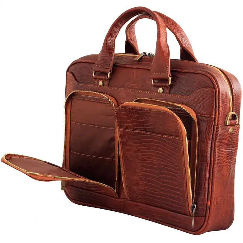 کیف اداری چرم بارز مدل DL56.lezar