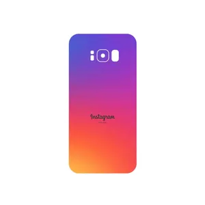 MAHOOT Instagram Cover Sticker for Samsung Galaxy S8