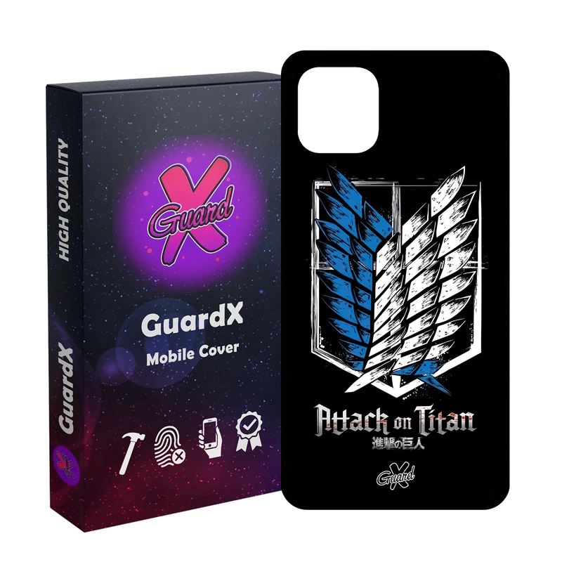 کاور گارد ایکس طرح Attack on Titan Anime مدل Glass10448 مناسب برای گوشی موبایل اپل iPhone 11 Pro Max