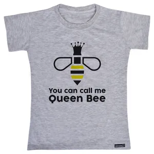 تی شرت آستین کوتاه پسرانه 27 مدل Queen Bee کد MH1368