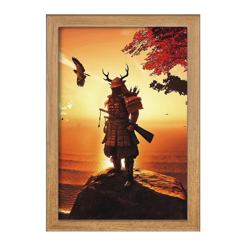 تابلو خندالو مدل گوست آف سوشیما کد 30810