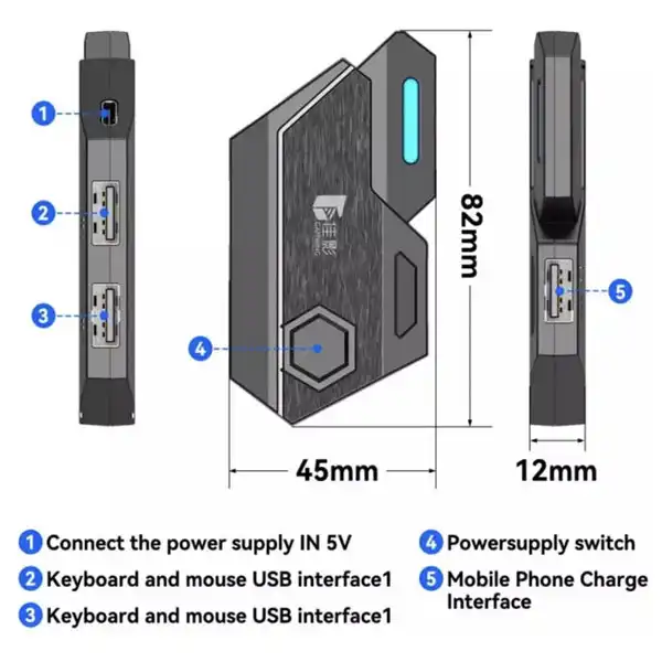 کیبورد و ماوس مخصوص بازی جکنگ مدل JK-913 3 In 1 Suit