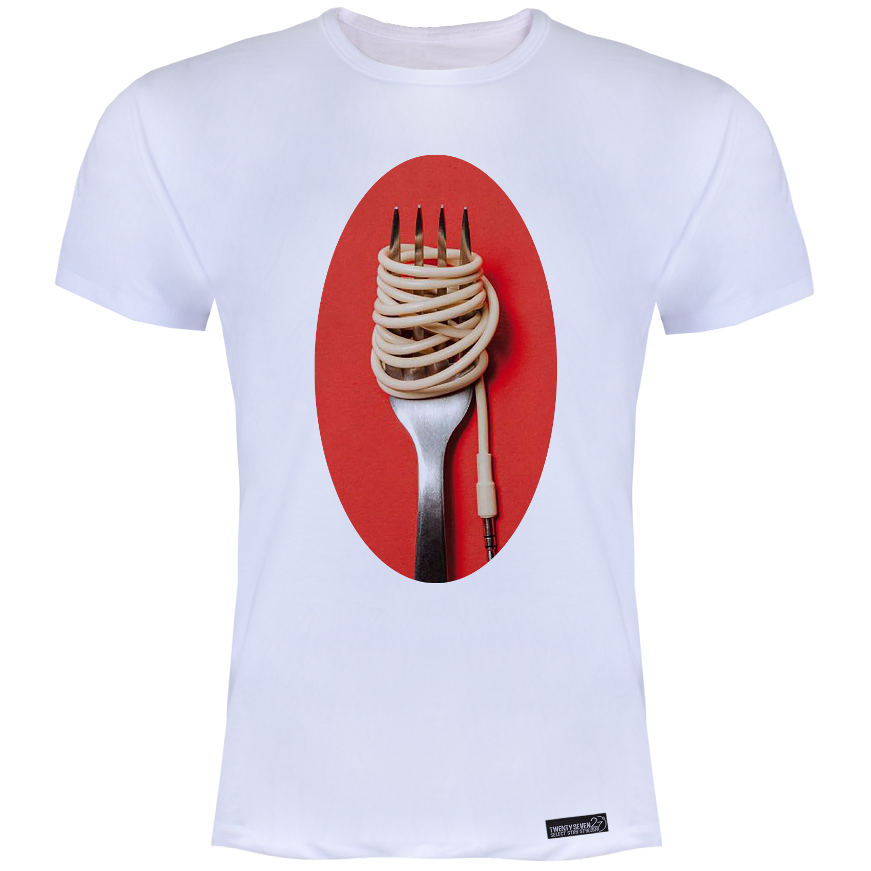 تی شرت آستین کوتاه مردانه 27 مدل Electro Food کد MH1567