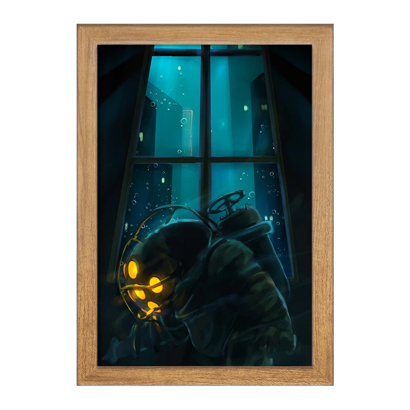 تابلو خندالو مدل بازی بایوشاک (Bioshock) کد 31370