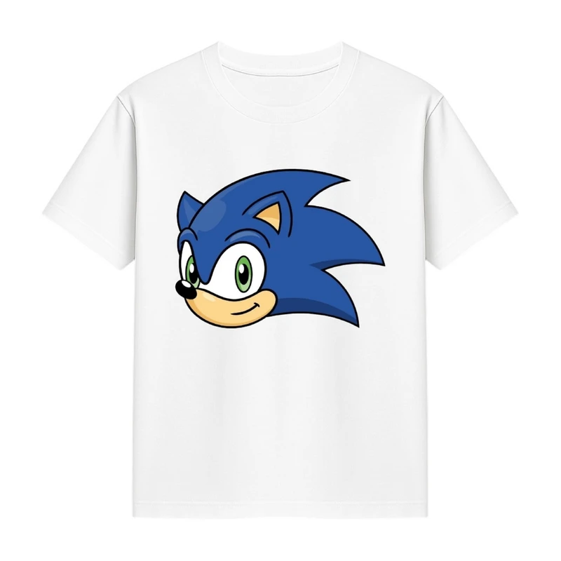 تی‌شرت آستین کوتاه دخترانه مدل سونیک کد p4 