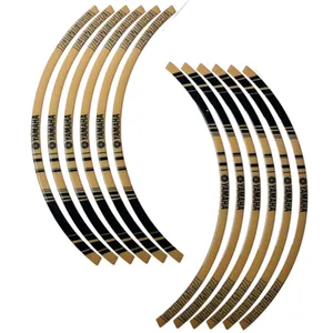 برچسب موتور سیکلت وارون مدل W-44-GLD مناسب برای یاماها آیروکس بسته 12 عددی