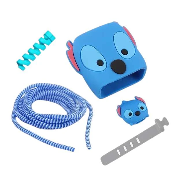 محافظ شارژر دیواری طرح استیج مدل STC88 به همراه محافظ کابل شارژ مناسب برای شارژر شیائومی 33 وات دو پین بسته 5 عددی 