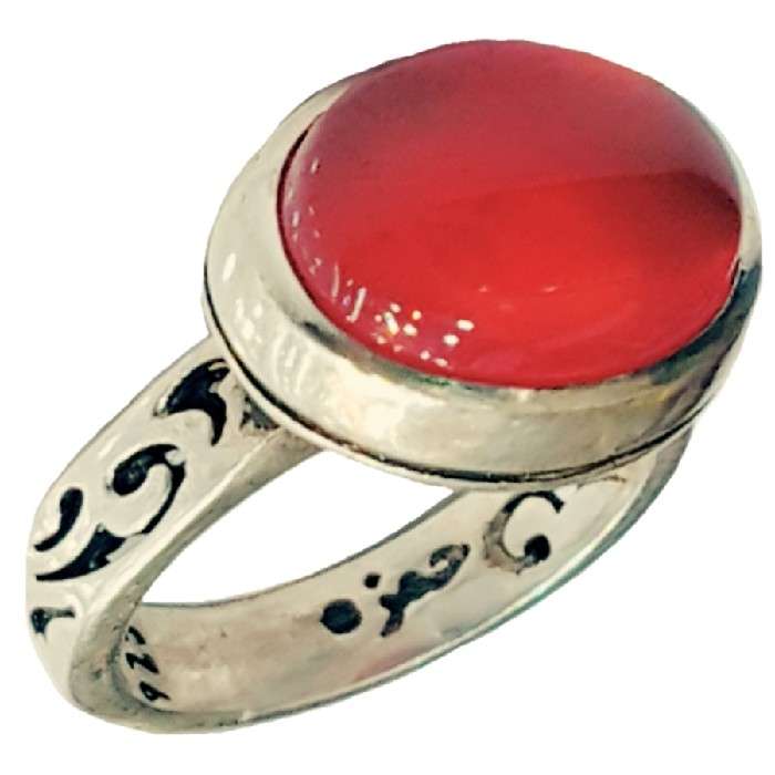 انگشتر نقره مردانه مدل P120