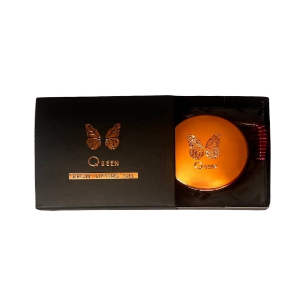 ژل لیفت ابرو کوئین مدل 01 به همراه برس ابرو