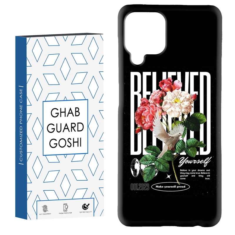 کاور قاب گارد گوشی طرح گل کد Dimo-466 مناسب برای گوشی موبایل سامسونگ Galaxy A12 / Galaxy M12