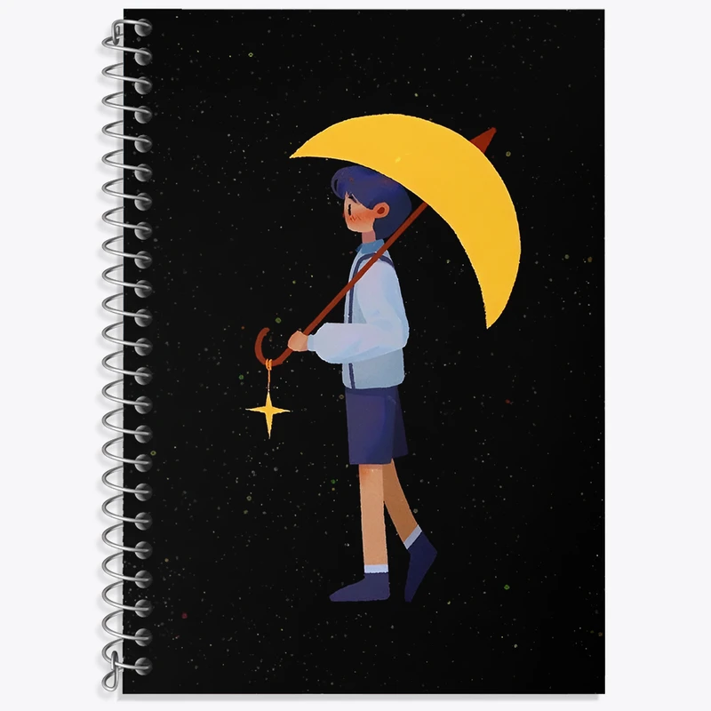 دفتر زبان 50 برگ خندالو مدل سه خط طرح دخترانه کد N3071