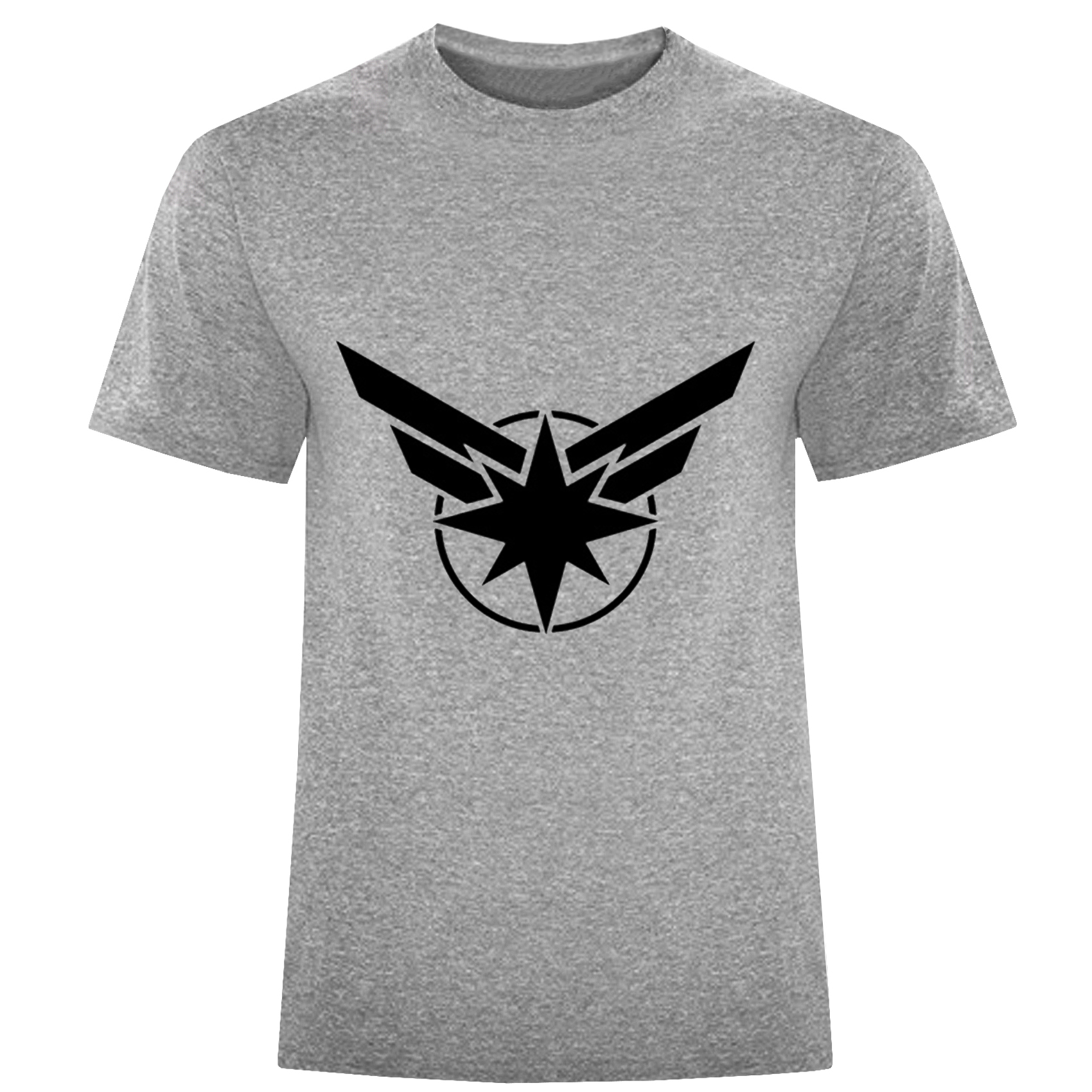 تی شرت آستین کوتاه مردانه مدل ستاره وبال D1463