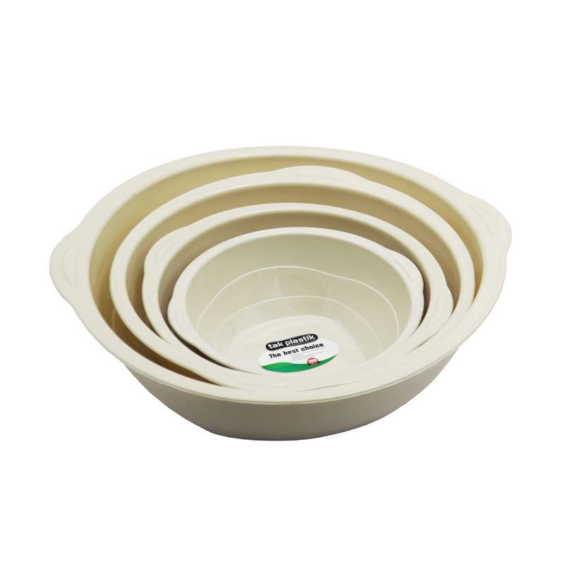 لگن آشپزخانه تک پلاستیک مدل YPKR-T217-218-219-220 مجموعه 4 عددی