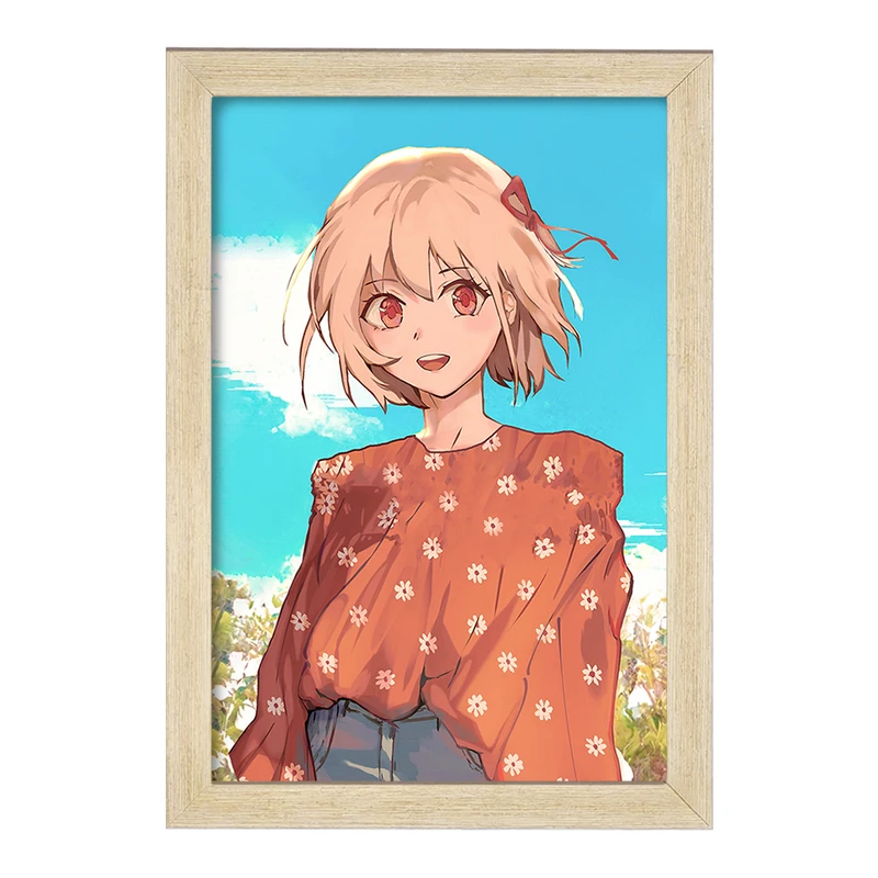 تابلو خندالو مدل چیساتو انیمه لیکوریس ریکویل Lycoris Recoil  کد 23026