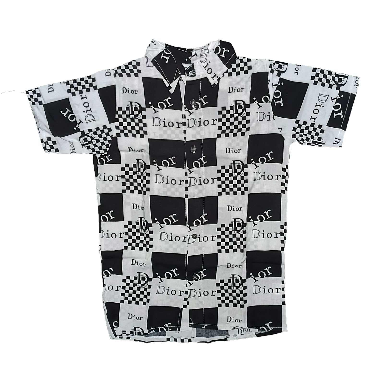 پیراهن پسرانه مدل چهارخانه شطرنجی کد 128 -  - 1