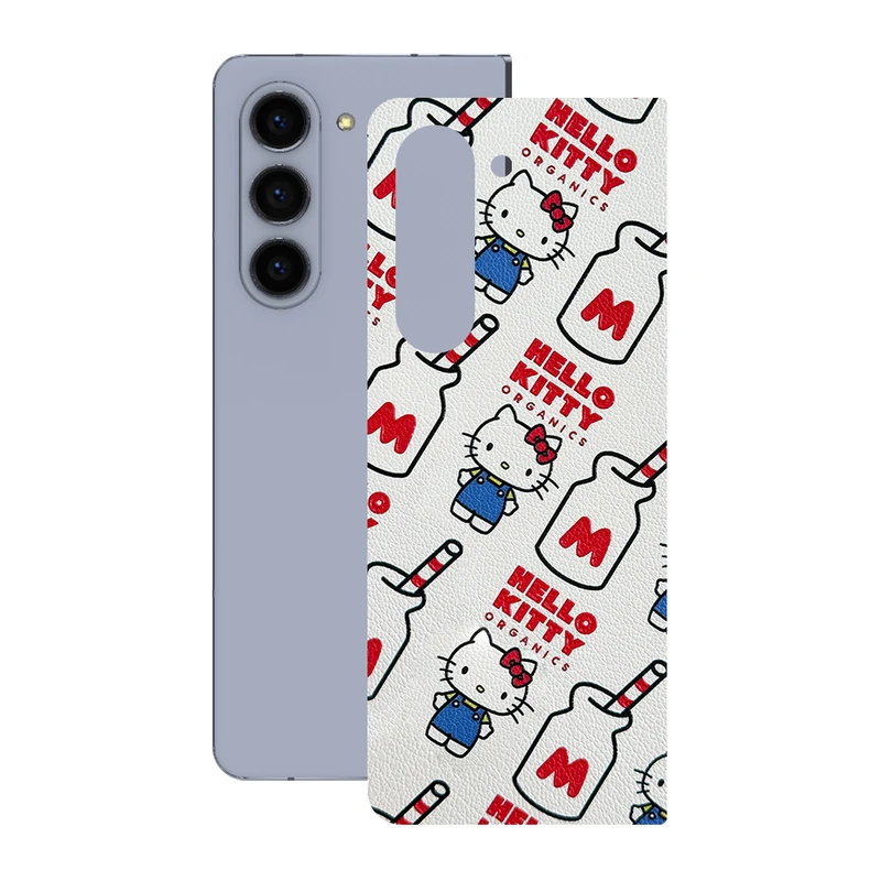 برچسب پوششی ریمکس مدل Leth طرح هلو کیتی مناسب برای گوشی موبایل سامسونگ Galaxy Z Fold5