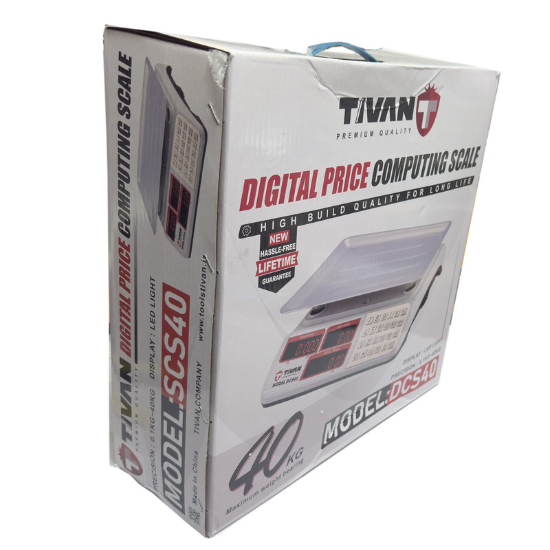 ترازو فروشگاهی مدل SMT-TIVAN-TAIWAN FACTORY-SCS40