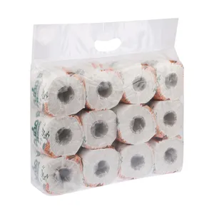 دستمال توالت 50 برگ چهار لایه مفید مدل 01 بسته 12 عددی