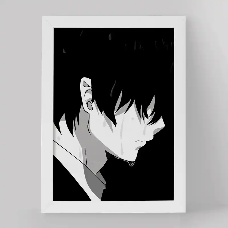 تابلو خندالو مدل رین انیمه جنگیر آبی کد 16396