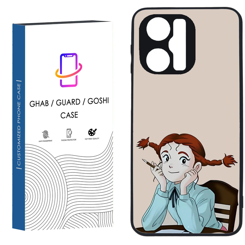 کاور قاب گارد گوشی طرح دخترانه کد 143 - TPU مناسب برای گوشی موبایل  شیائومی Note 12 Pro 5G