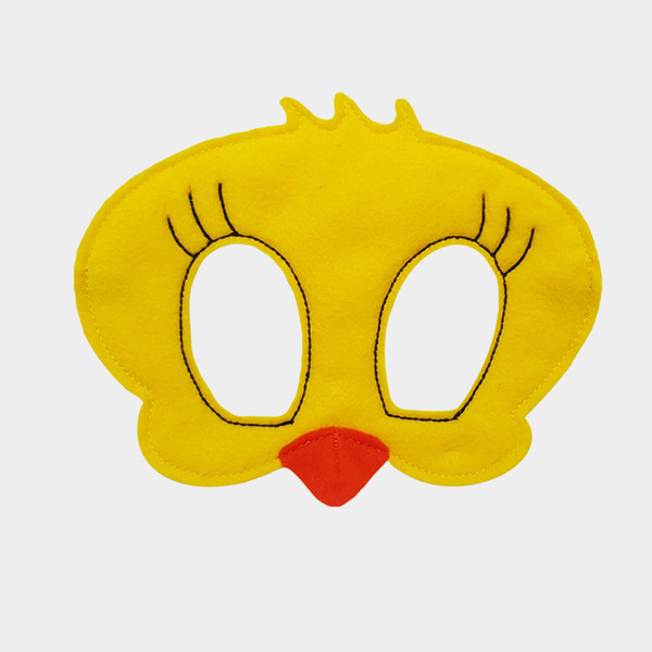 ماسک ایفای نقش کودک طرح پرنده توییتی کد 001