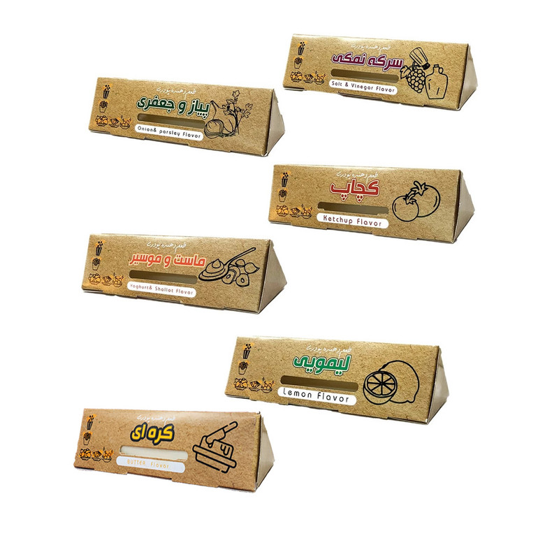 طعم دهنده پودری دکترفلیور - 50 گرم بسته 6 عددی