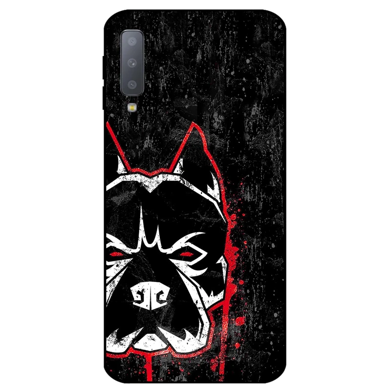 کاور مگافون طرح بولداگ مدل 8162 مناسب برای گوشی موبایل سامسونگ Galaxy A7 2018 / A750      