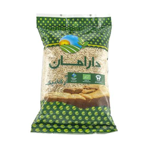 برنج قهوه ای ارگانیک دارامان - 0.9 کیلوگرم