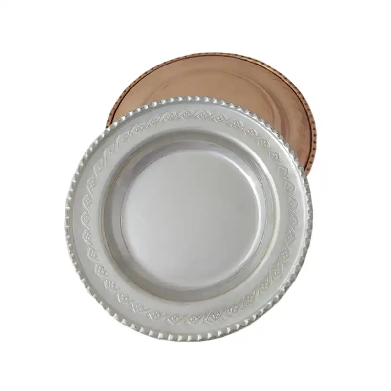 بشقاب مسی مدل خورشت خوری کد ZH146