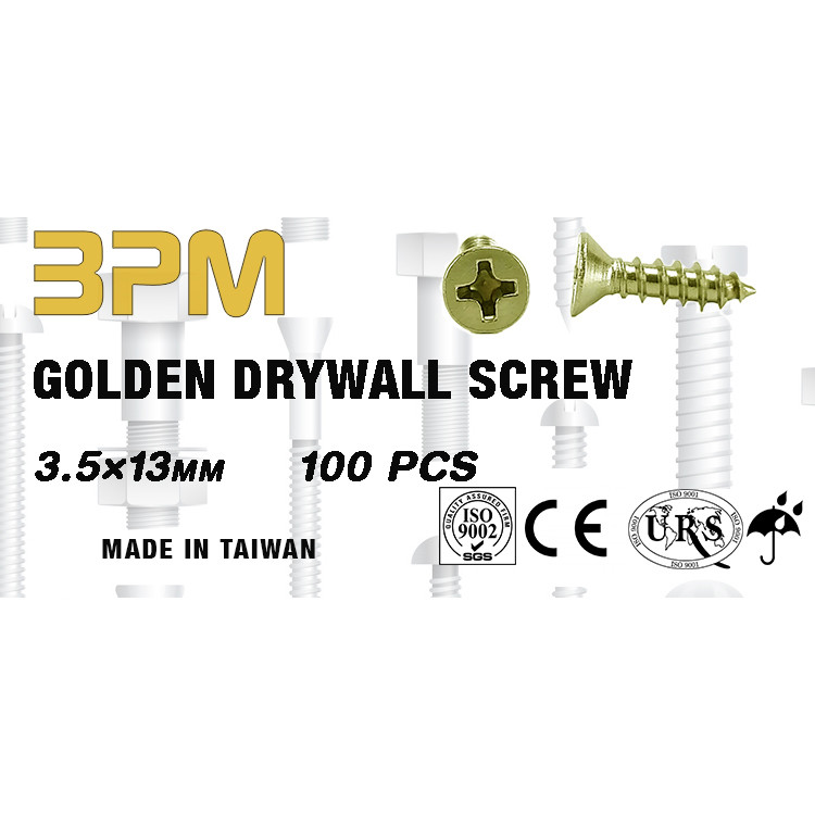 پیچ سرتخت پانلی مدل BPM35-13 بسته 100 عددی