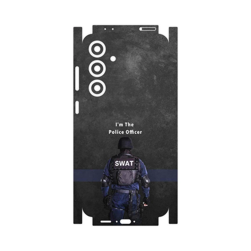 برچسب پوششی ماهوت مدل Police Officer-FullSkin مناسب برای گوشی موبایل سامسونگ Galaxy S24 FE