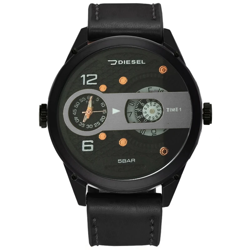 ساعت مچی عقربه‌ای مردانه مدل دو زمانه کد B1