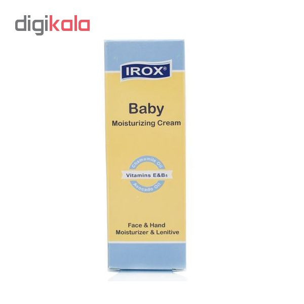 کرم مرطوب کننده بچه ایروکس مدل Moisturising حجم 50 میلی لیتر