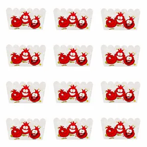 ظرف پاپ کورن مدل چند منظوره یلدا  کد 3 مجموعه 12 عددی