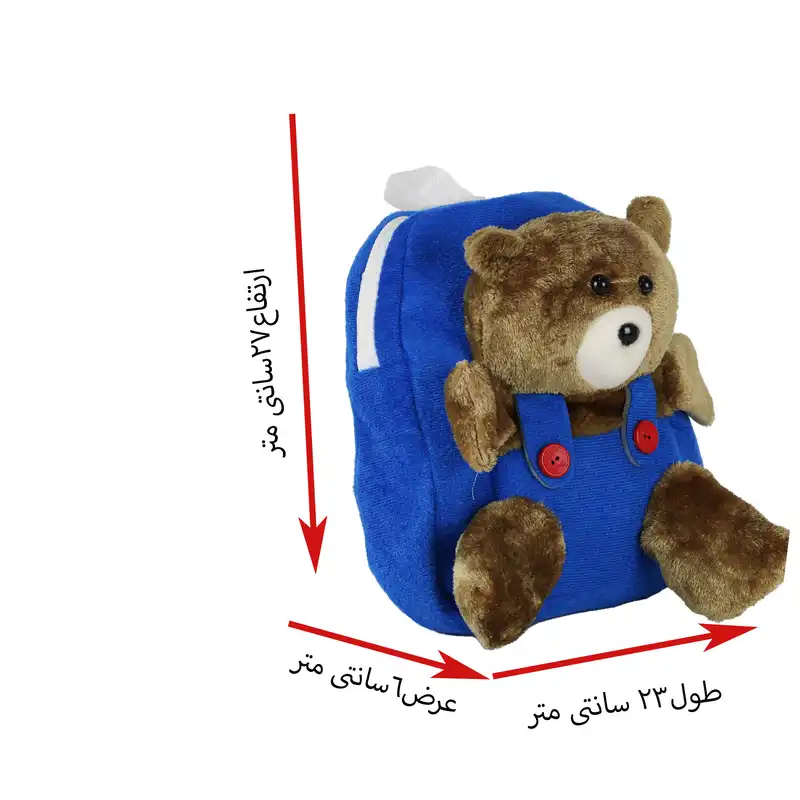 کوله پشتی کودک مدل RO46 طرح تد