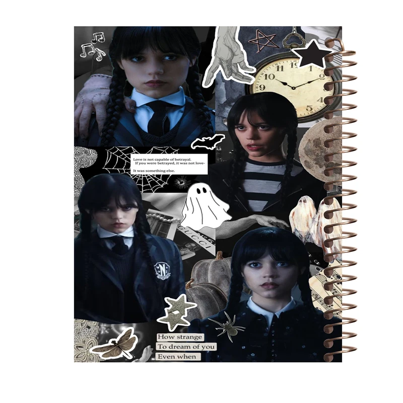 دفترچه یادداشت 100 برگ مدل Wednesday کد O211