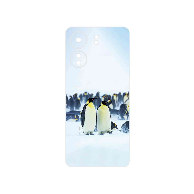 برچسب پوششی ماهوت مدل Penguin مناسب برای گوشی موبایل شیائومی Poco C65