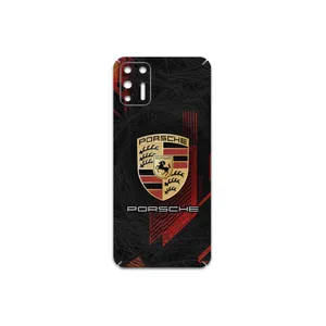 MAHOOT Porsche-Logo Cover Sticker for Motorola Moto G9 Plus