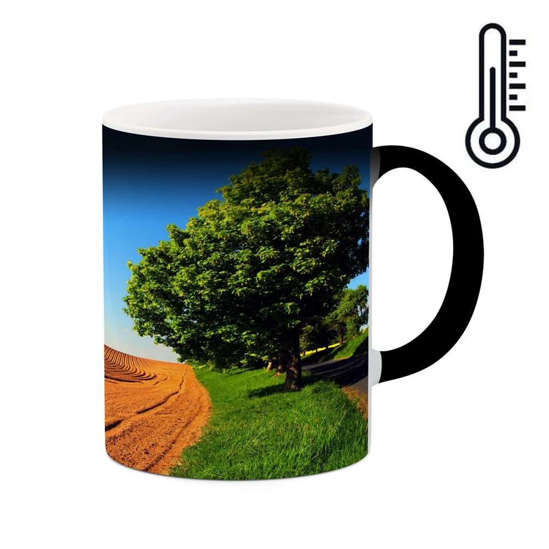 ماگ حرارتی کاکتی مدل منظره کد mgh17807