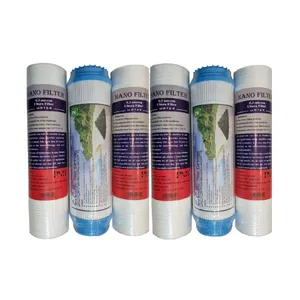 فیلتر دستگاه تصفیه آب پارس نانو ریس مدل نانو 0.3 سه مرحله ای فیلتر کربن اکتیو مجموعه 6 عددی