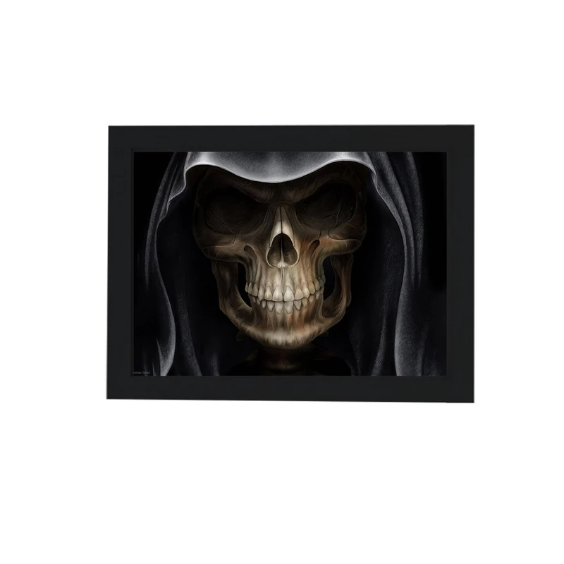 تابلو گالری چهره پرداز رخ مدل تزئینی طرح روح جمجمه کد GCPA_10004